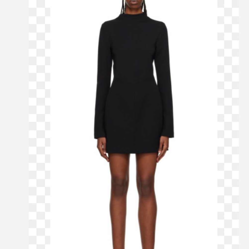 CAMILLA AND MARC  Black Gordon Mini Dress in Black - Small